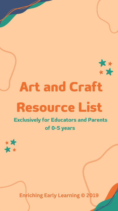 Arts and Crafts Resource List